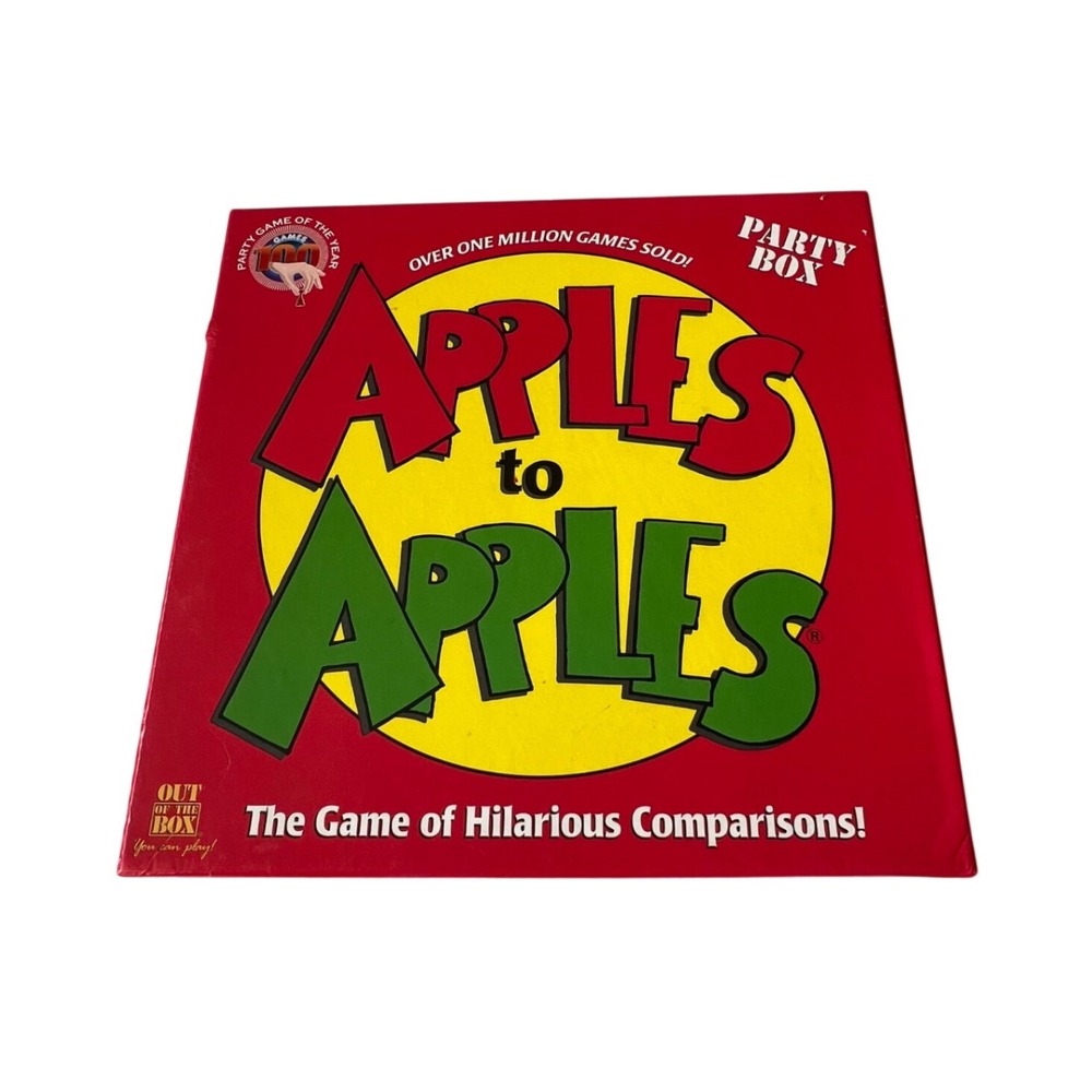 Apples to Apples Party Box Card Game Out of the Box 1000+ Cards Complete Set
